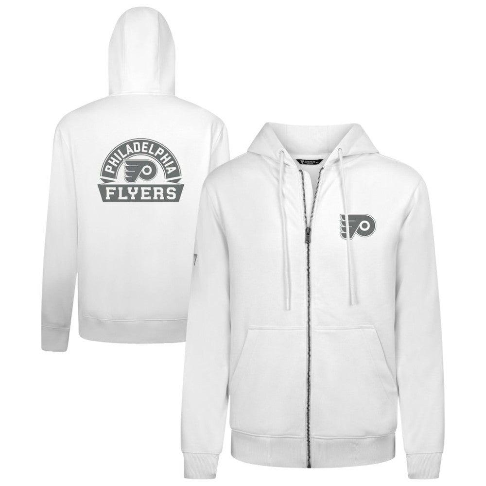 Philadelphia Flyers Levelwear Podium Chenille Logo Full-Zip Hoodie
