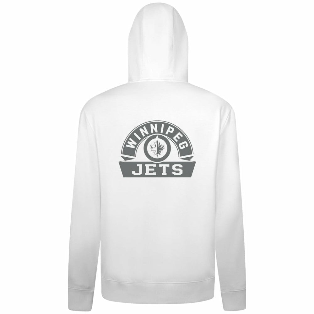 Winnipeg Jets Levelwear Podium Chenille Logo Full-Zip Hoodie