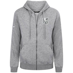 Vegas Golden Knights Levelwear Podium Chenille Logo Full-Zip Hoodie