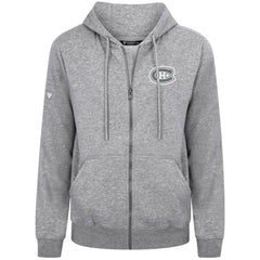 Montreal Canadiens Levelwear Podium Chenille Logo Full-Zip Hoodie