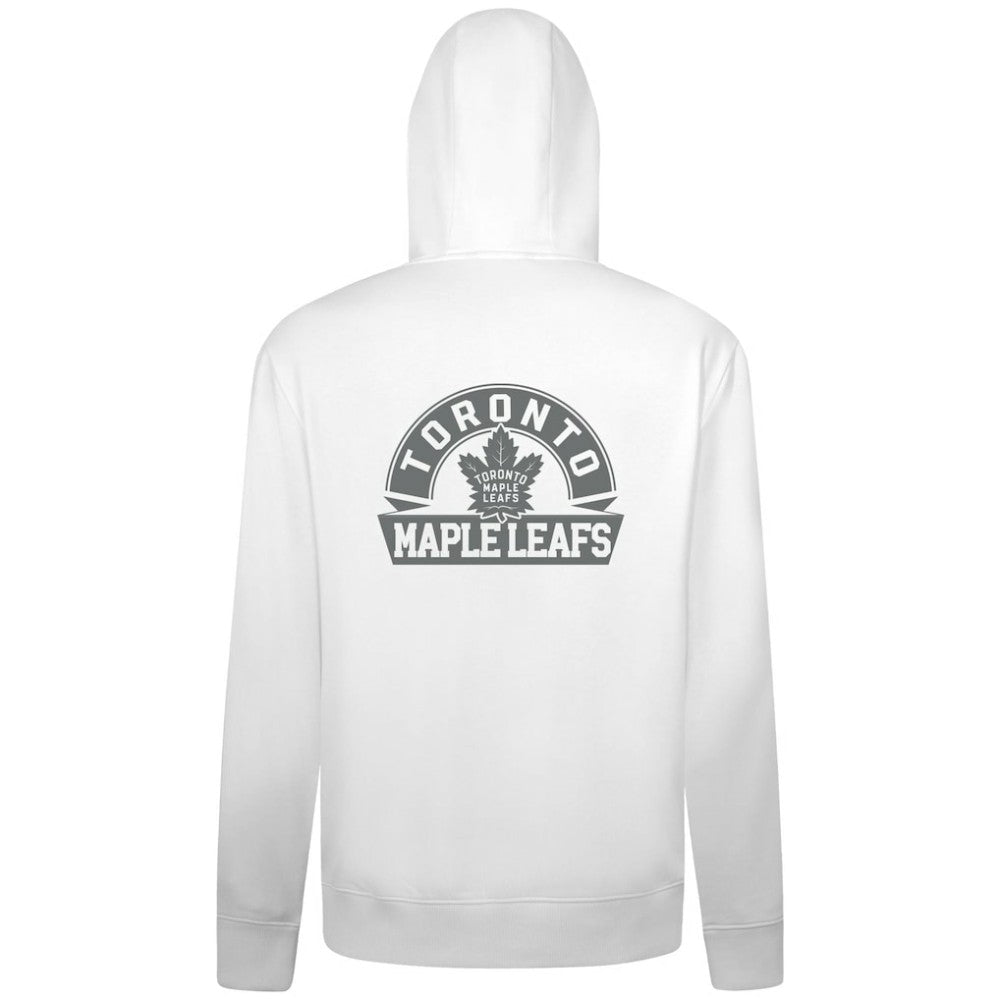 Toronto Maple Leafs Levelwear Podium Chenille Logo Full-Zip Hoodie