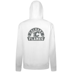 Calgary Flames Levelwear Podium Chenille Logo Full-Zip Hoodie