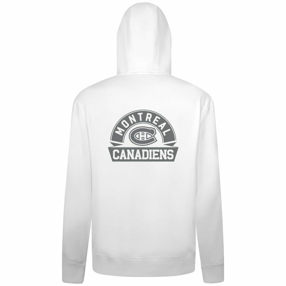 Montreal Canadiens Levelwear Podium Chenille Logo Full-Zip Hoodie