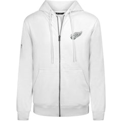 Detroit Red Wings Levelwear Podium Chenille Logo Full-Zip Hoodie
