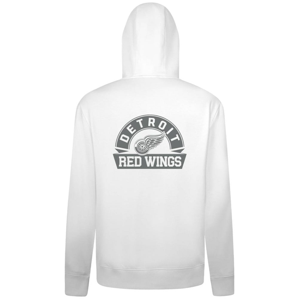Detroit Red Wings Levelwear Podium Chenille Logo Full-Zip Hoodie