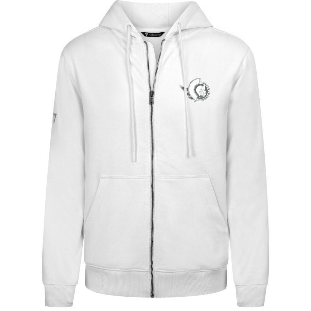Ottawa Senators Levelwear Podium Chenille Logo Full-Zip Hoodie