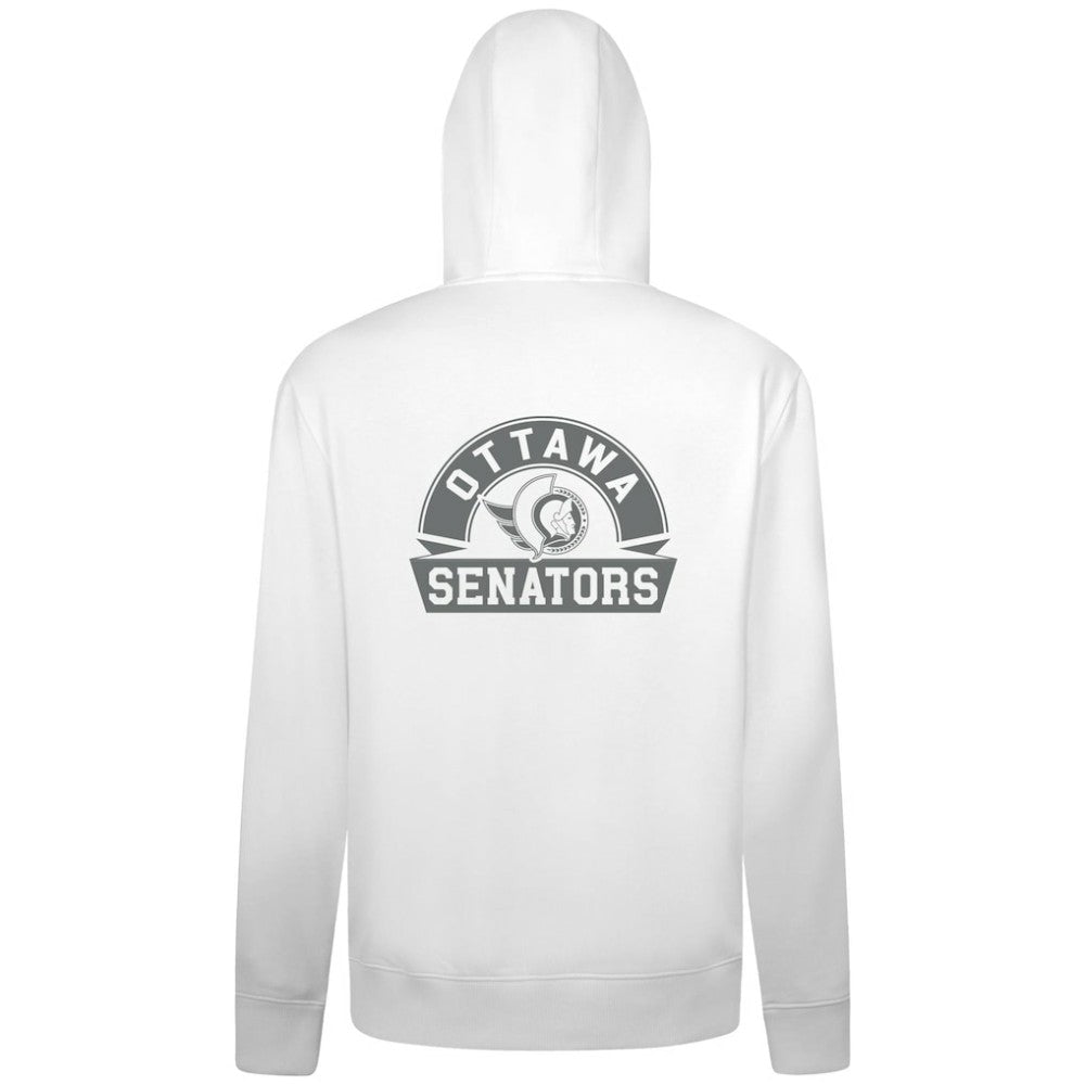 Ottawa Senators Levelwear Podium Chenille Logo Full-Zip Hoodie