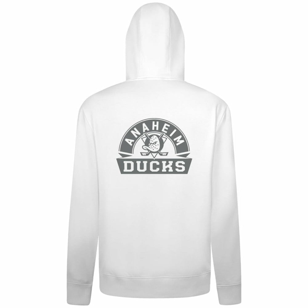 Anaheim Ducks Levelwear Podium Banner Arch Full-Zip Hoodie