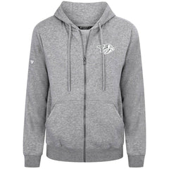 Nashville Predators Levelwear Podium Banner Arch Full-Zip Hoodie