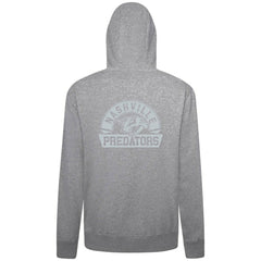 Nashville Predators Levelwear Podium Banner Arch Full-Zip Hoodie