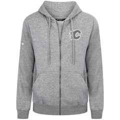 Calgary Flames Levelwear Podium Banner Arch Full-Zip Hoodie