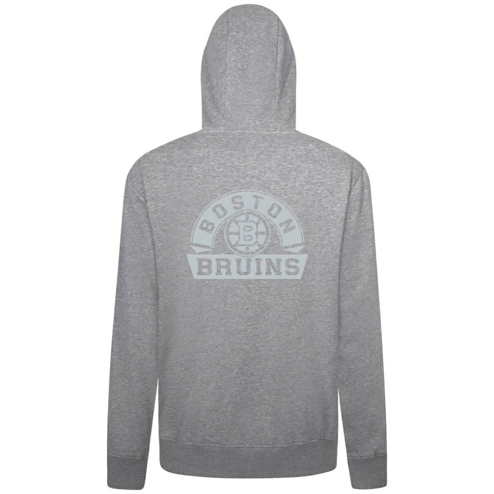 Boston Bruins Levelwear Podium Banner Arch Full-Zip Hoodie