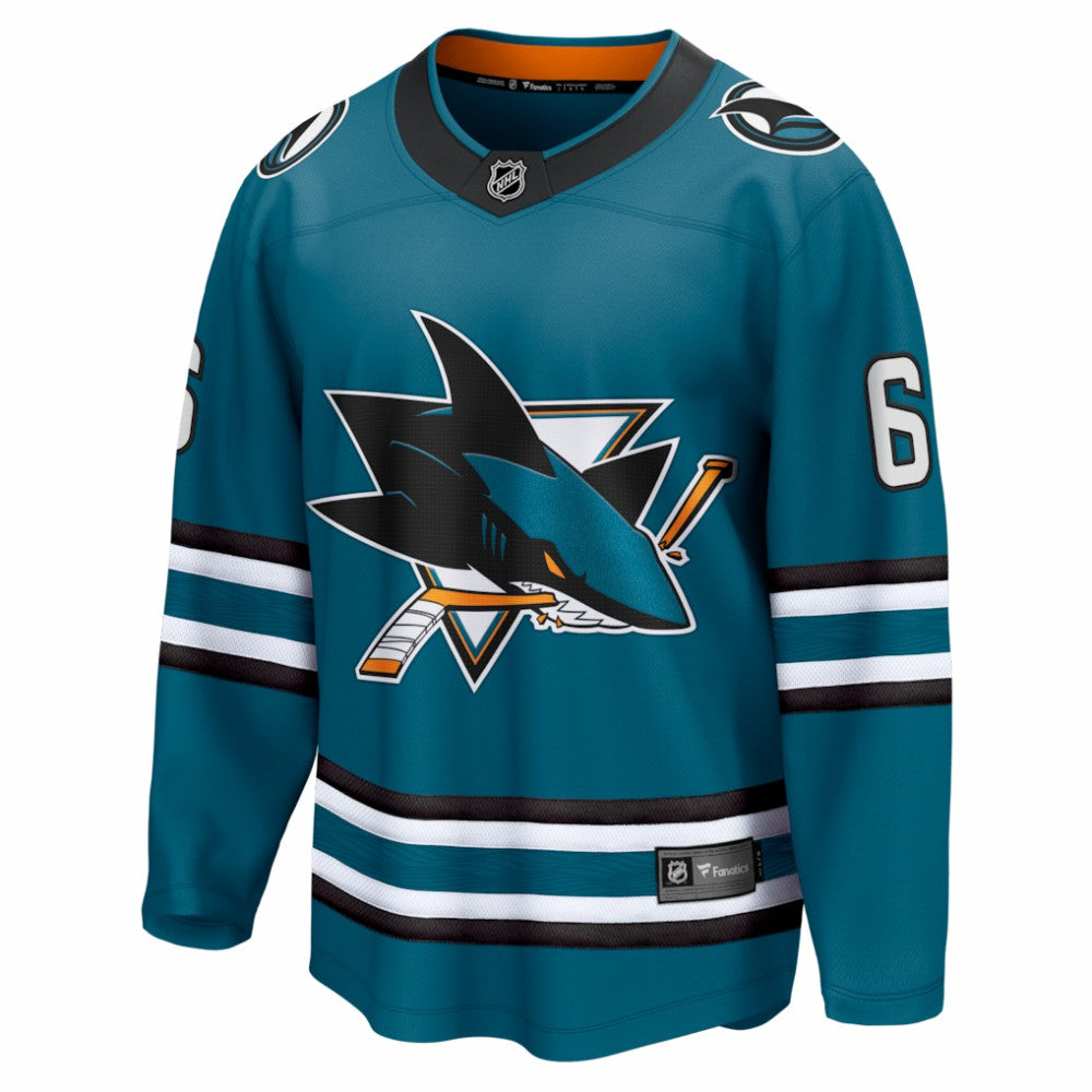 Sam Dickinson San Jose Sharks Fanatics Home Breakaway Jersey