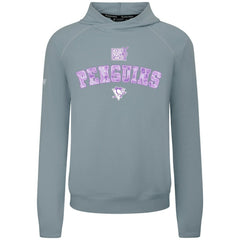 Pittsburgh Penguins Levelwear Hockey Fights Cancer Mandate Tri-Blend Hoodie