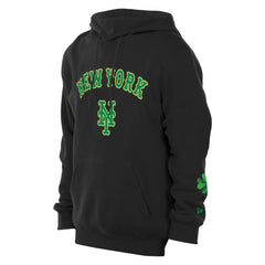 New York Mets 2026 St. Patrick's Day Fleece Hoodie - Black | New Era