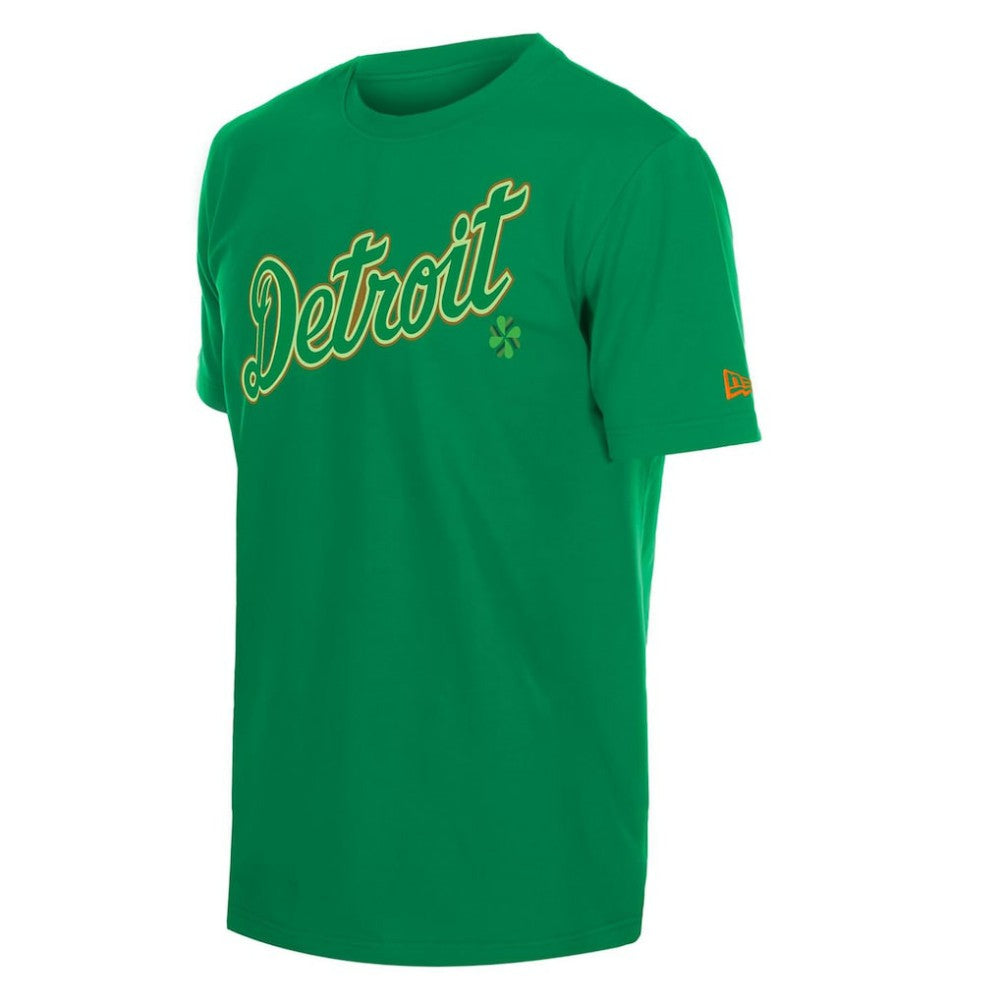 Detroit Tigers 2026 St. Patrick's Day T-Shirt - Green | New Era