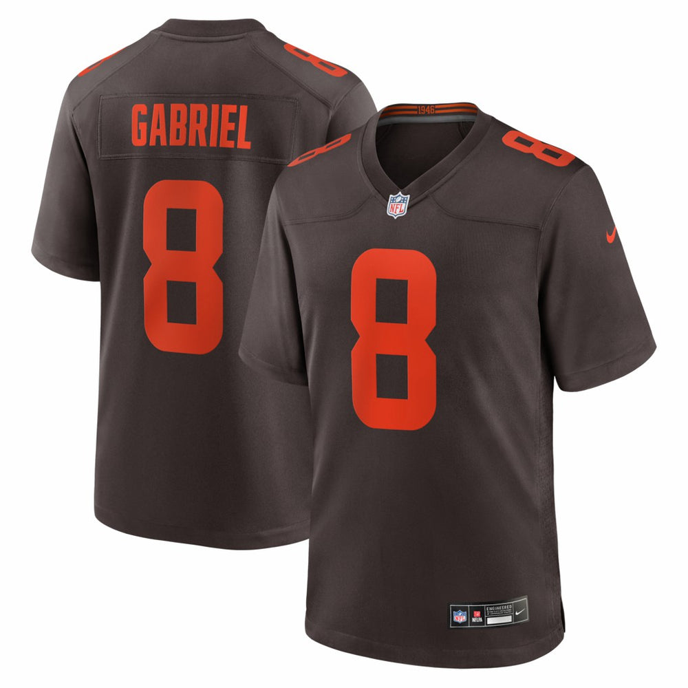 NFL Cleveland Browns Dillon Gabriel  Alpha Dawg Game Jersey