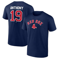 Roman Anthony Boston Red Sox Winning Streak Name & Number T-Shirt - Navy