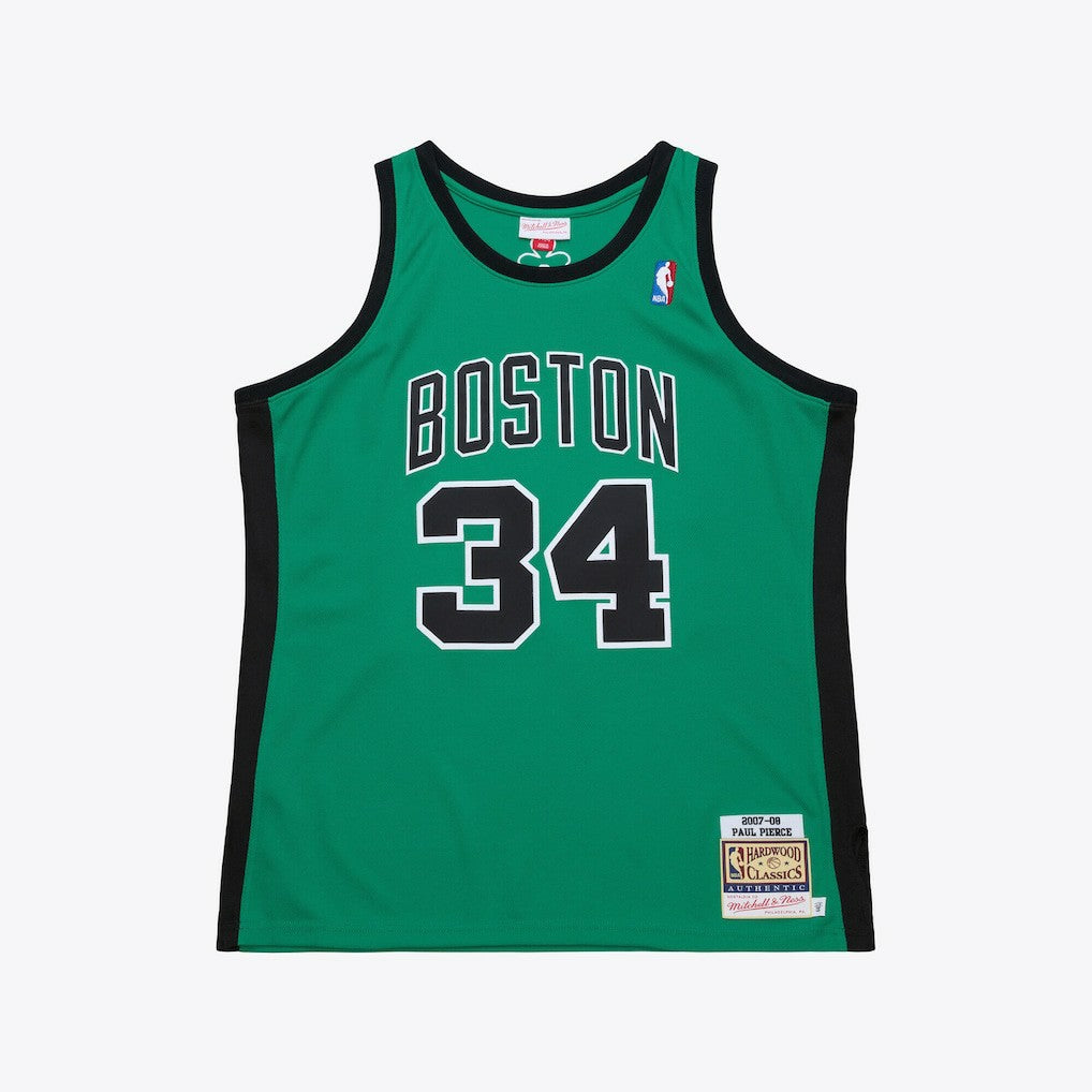 Paul Pierce Boston Celtics 2007-08 Hardwood Classics Authentic Jersey - Kelly Green | Mitchell & Ness shop