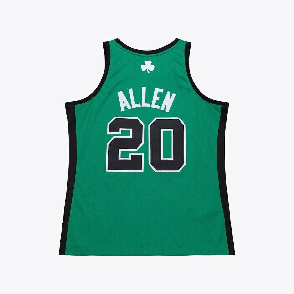 Ray Allen Boston Celtics 2007-08 Hardwood Classics Authentic Jersey - Kelly Green | Mitchell & Ness cheap