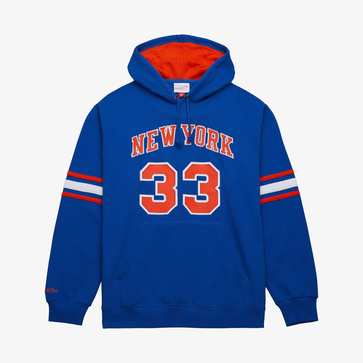 Patrick Ewing New York Knicks Name & Number Hoodie - Blue | Mitchell & Ness outlet