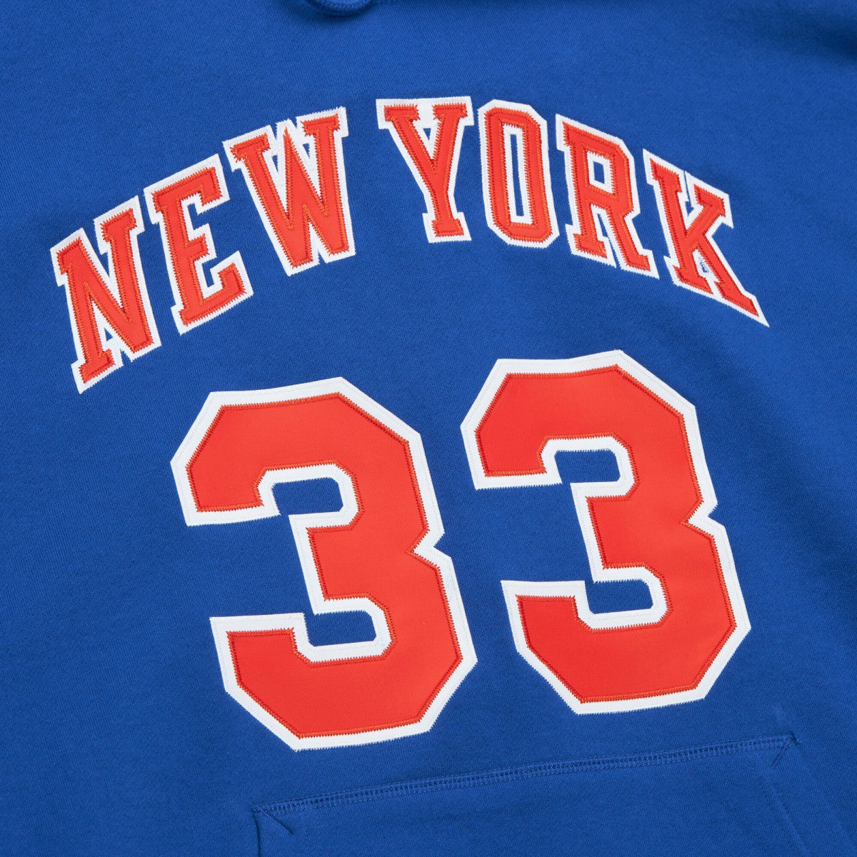 Patrick Ewing New York Knicks Name & Number Hoodie - Blue | Mitchell & Ness outlet