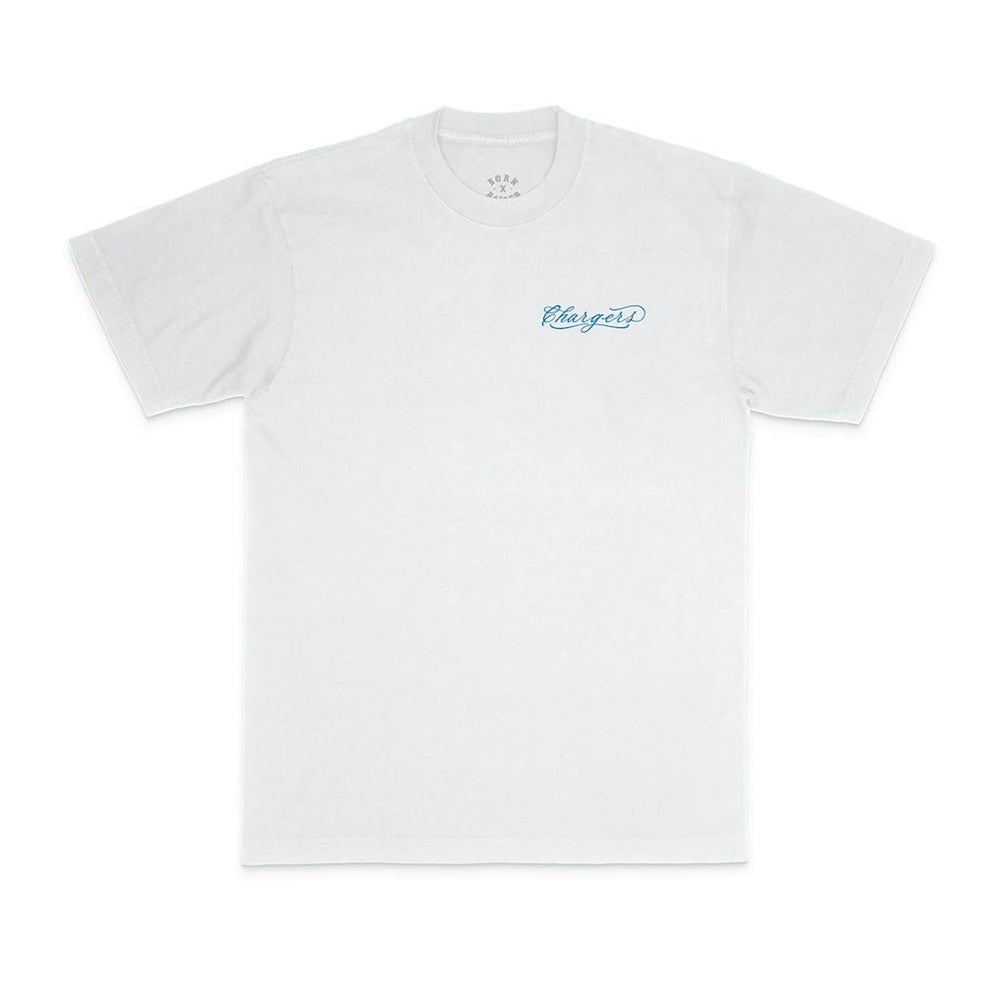 NFL Los Angeles Chargers Born x Raised Unisex Fine Line T-Shirt