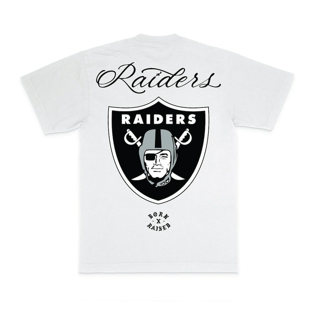 NFL Las Vegas Raiders Born x Raised Unisex Fine Line T-Shirt
