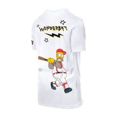 San Francisco Giants MLB x Simpsons Homer Wunderbat SS Tee - White | New Era