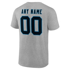 NFL Carolina Panthers Team Authentic Personalized Name & Number T-Shirt
