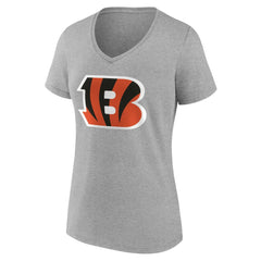 NFL Cincinnati Bengals Women's Team Authentic Personalized Name & Number V-Neck T-Shirt