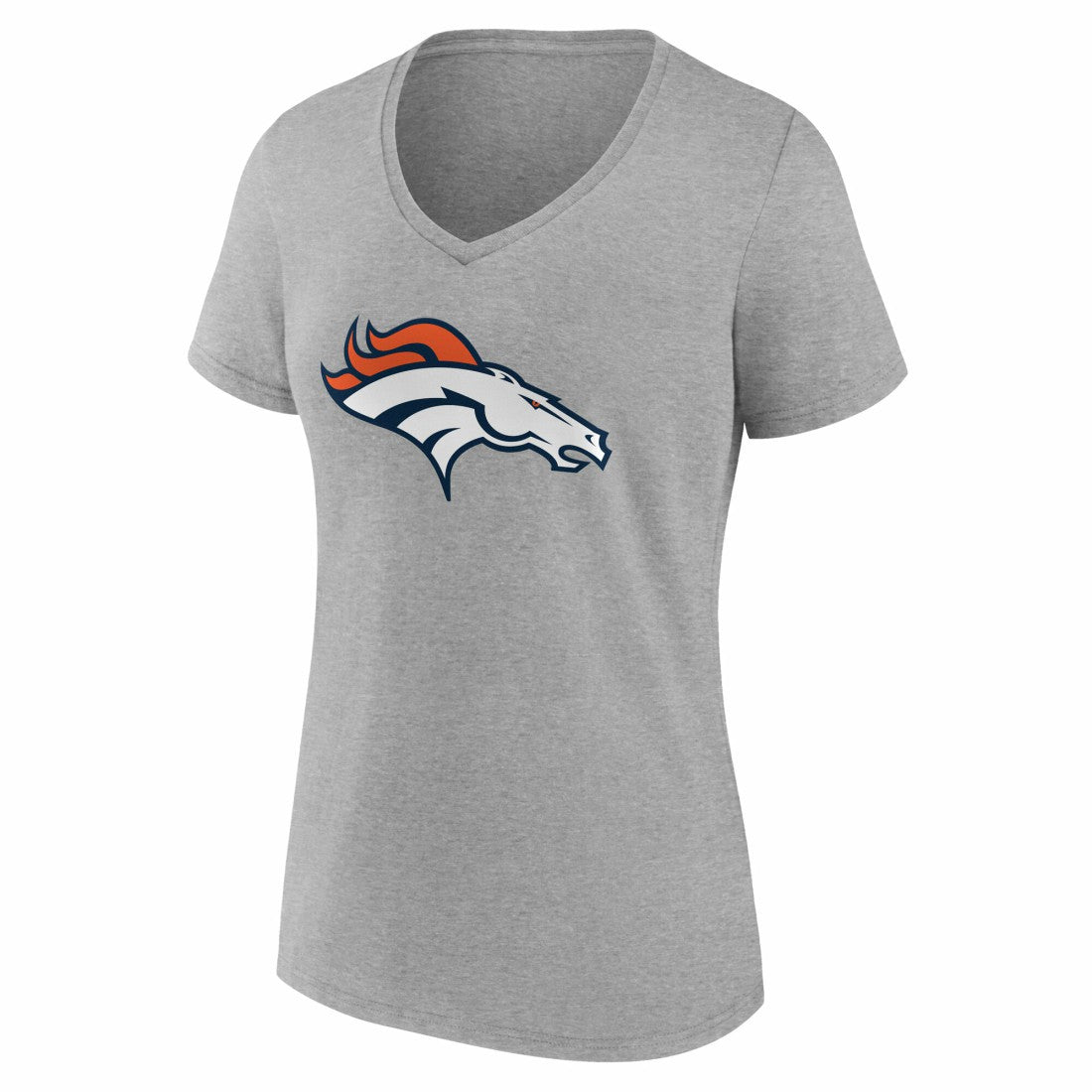NFL Denver Broncos Women's Team Authentic Personalized Name & Number V-Neck T-Shirt