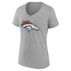 NFL Denver Broncos Women's Team Authentic Personalized Name & Number V-Neck T-Shirt