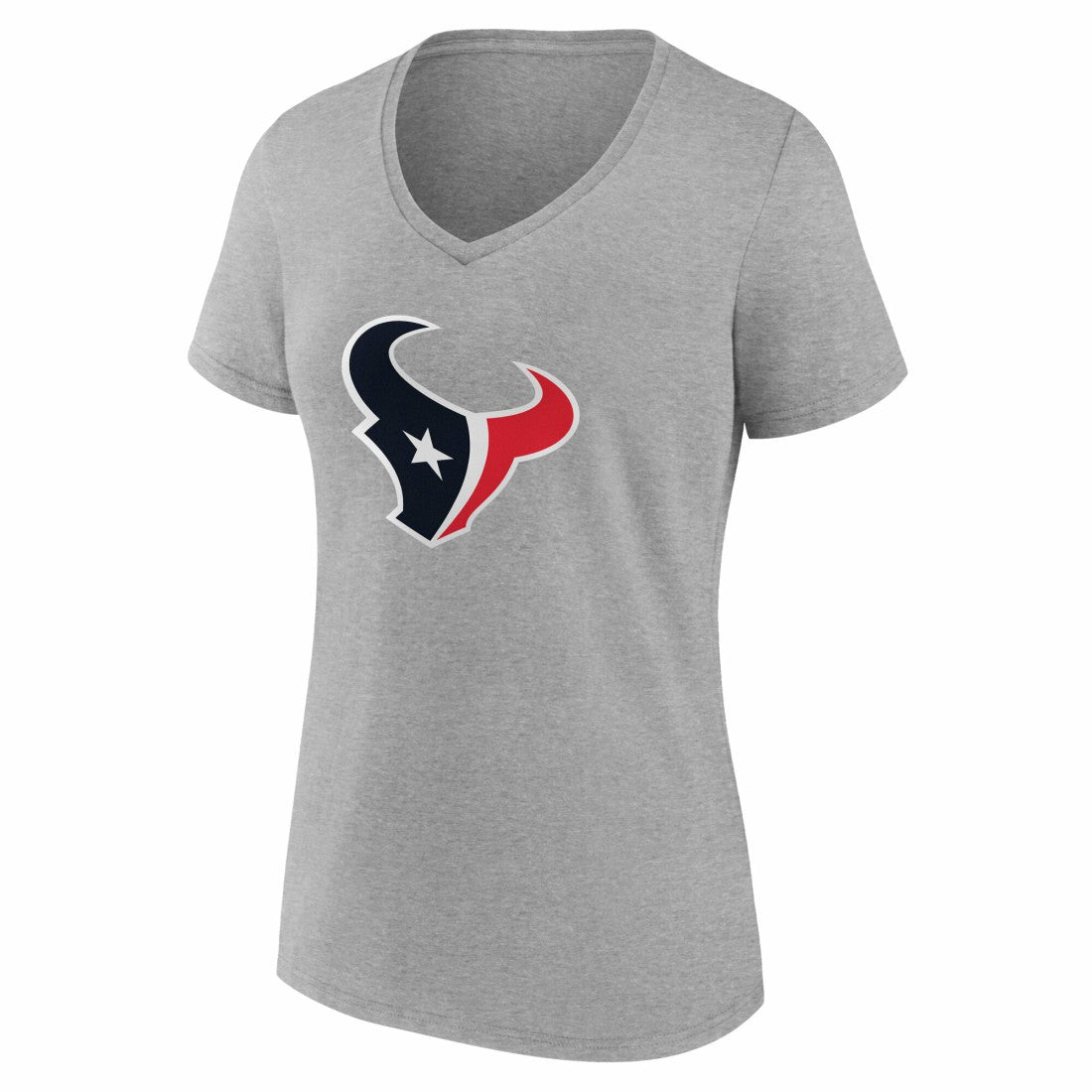NFL Houston Texans Women's Team Authentic Personalized Name & Number V-Neck T-Shirt