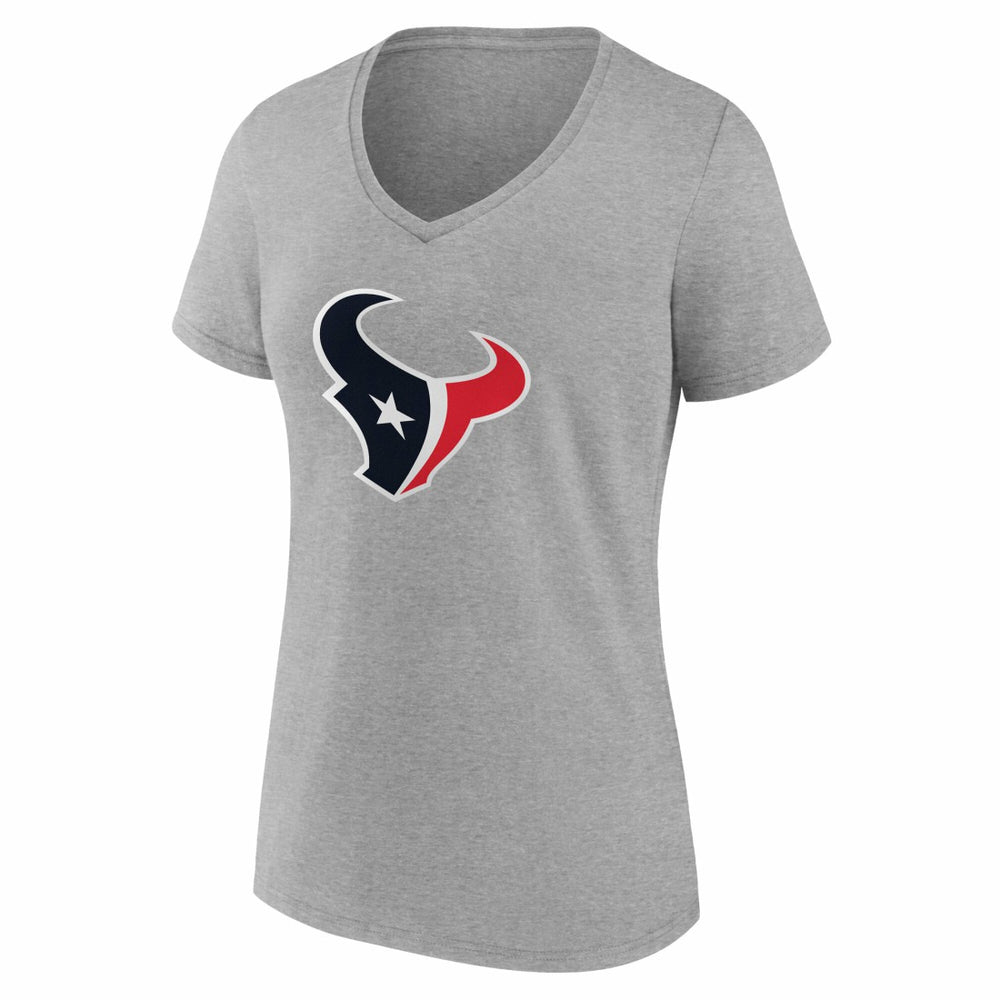 NFL Houston Texans Women's Team Authentic Personalized Name & Number V-Neck T-Shirt