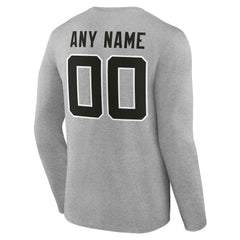 NFL Jacksonville Jaguars Team Authentic Personalized Name & Number Long Sleeve T-Shirt
