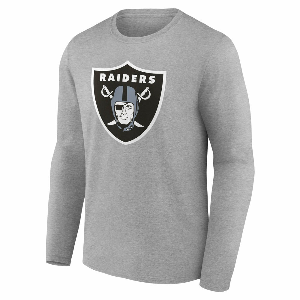 NFL Las Vegas Raiders Team Authentic Personalized Name & Number Long Sleeve T-Shirt