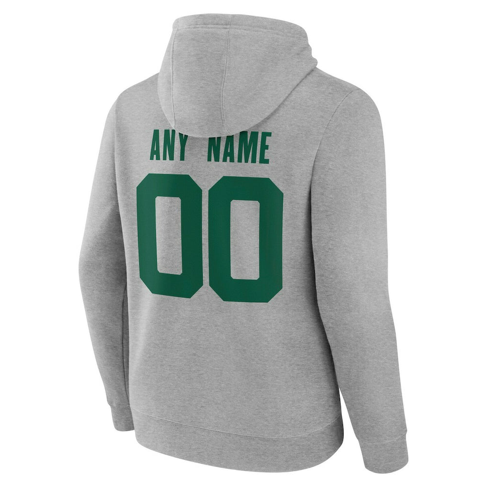 NFL New York Jets Team Authentic Personalized Name & Number Hoodie