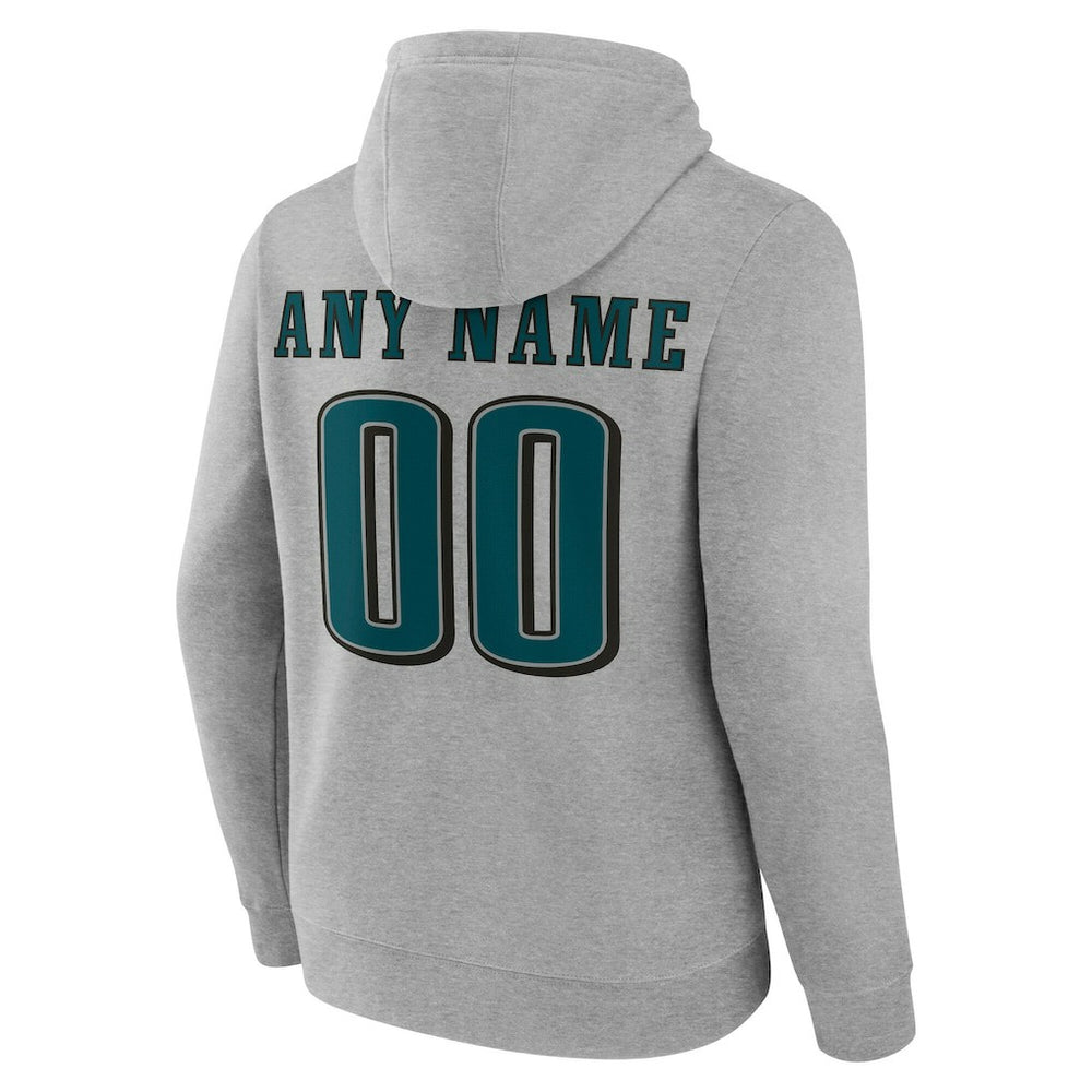 NFL Philadelphia Eagles Team Authentic Personalized Name & Number Hoodie