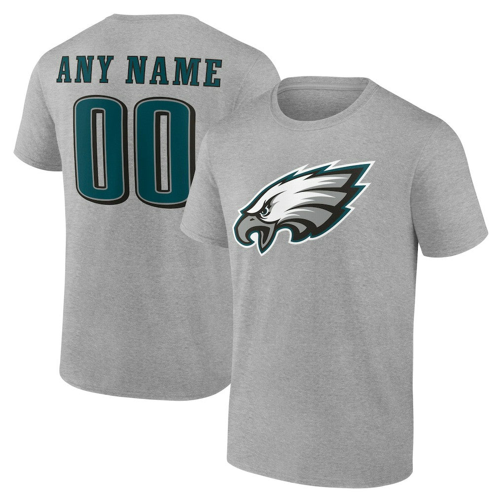 NFL Philadelphia Eagles Team Authentic Personalized Name & Number T-Shirt