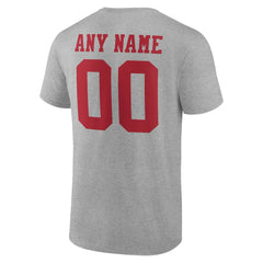 NFL San Francisco 49ers Team Authentic Personalized Name & Number T-Shirt