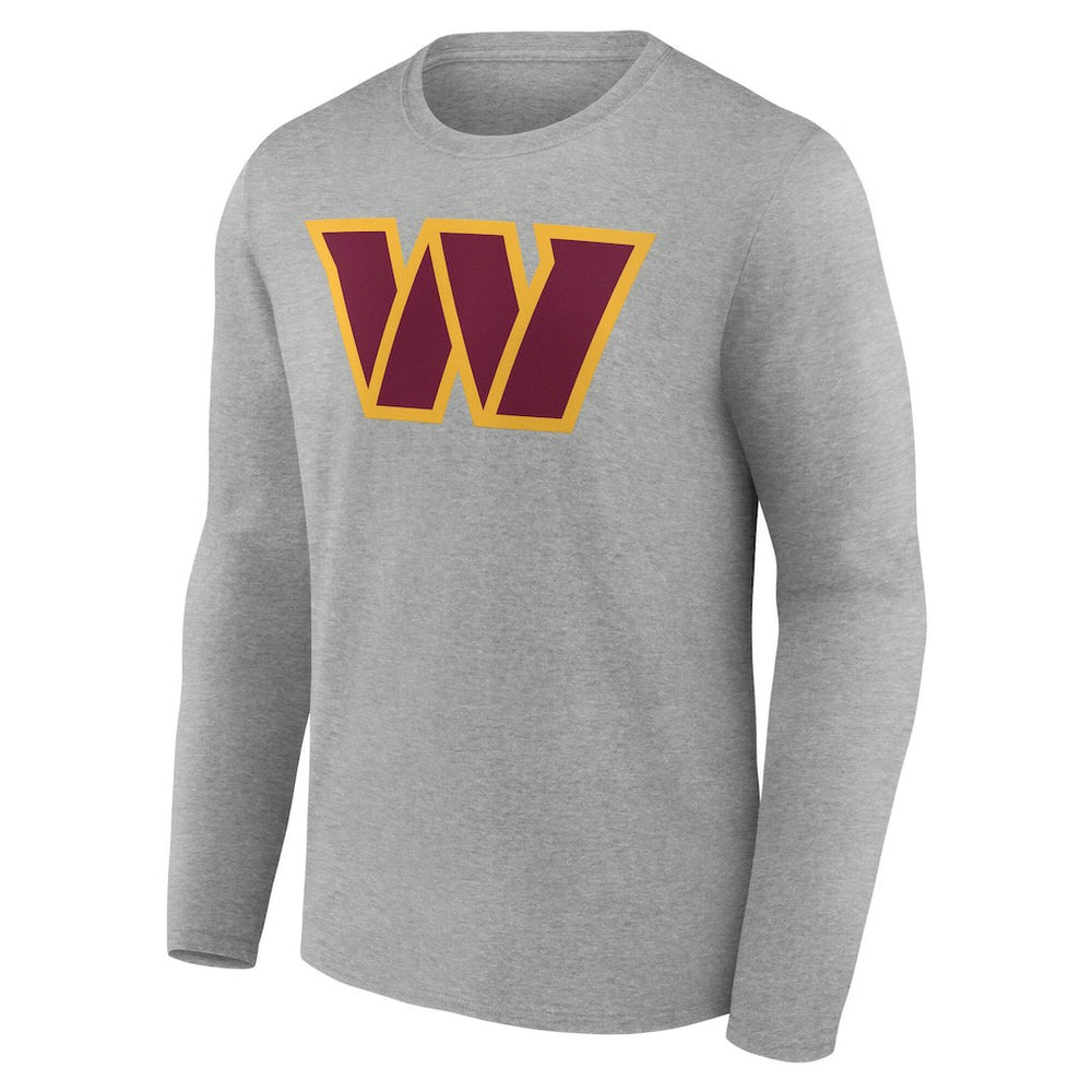 NFL Washington Commanders Team Authentic Personalized Name & Number Long Sleeve T-Shirt