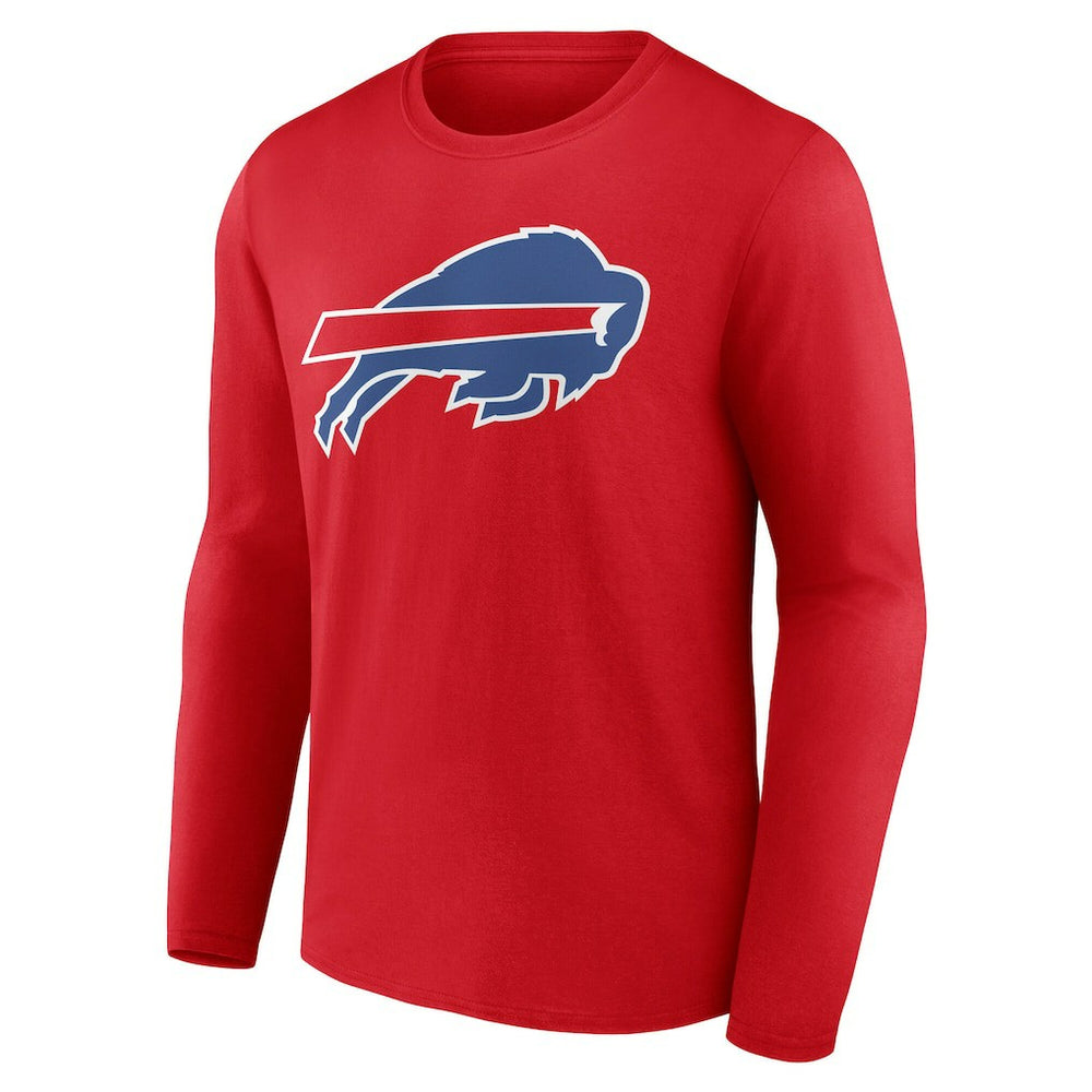 NFL Buffalo Bills Team Authentic Personalized Name & Number Long Sleeve T-Shirt