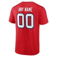 NFL Buffalo Bills Team Authentic Personalized Name & Number T-Shirt