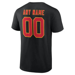 NFL Kansas City Chiefs Team Authentic Personalized Name & Number T-Shirt