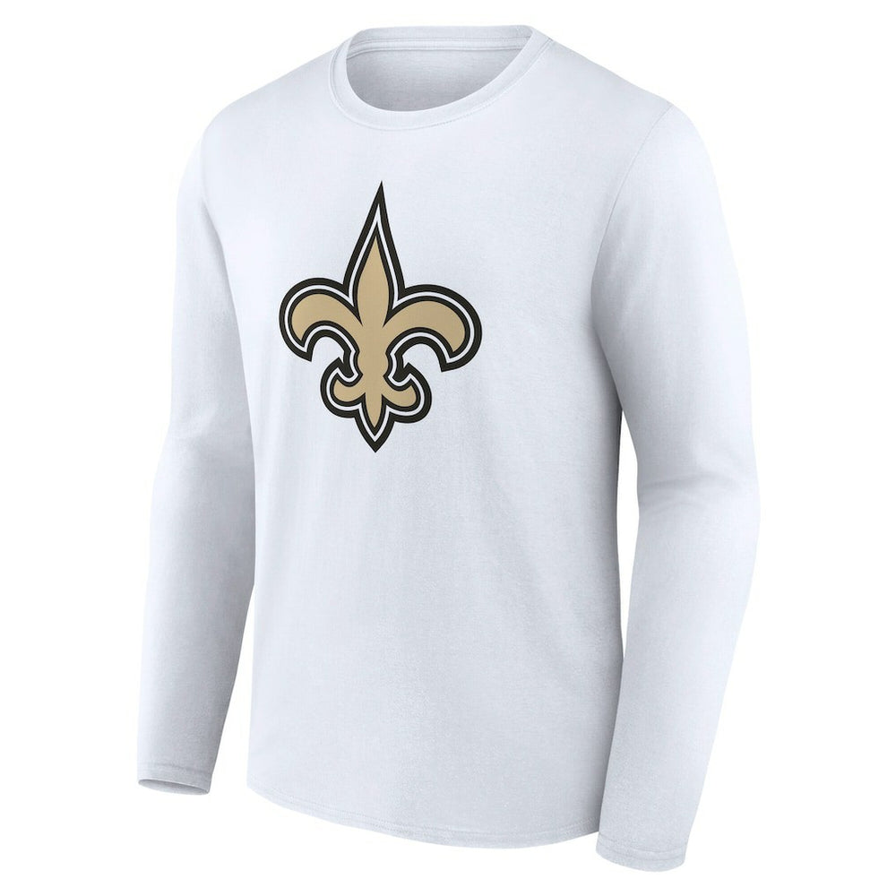 NFL New Orleans Saints Team Authentic Personalized Name & Number Long Sleeve T-Shirt