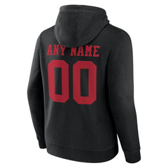 NFL San Francisco 49ers Team Authentic Personalized Name & Number Hoodie
