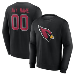 NFL Arizona Cardinals Team Authentic Personalized Name & Number Sweatshirt