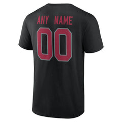 NFL Arizona Cardinals Team Authentic Personalized Name & Number T-Shirt