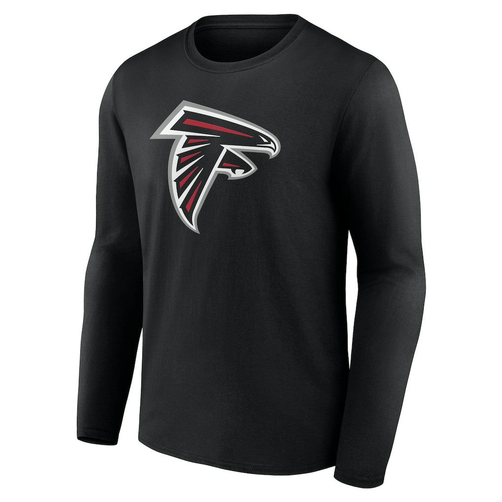 NFL Atlanta Falcons Team Authentic Personalized Name & Number Long Sleeve T-Shirt